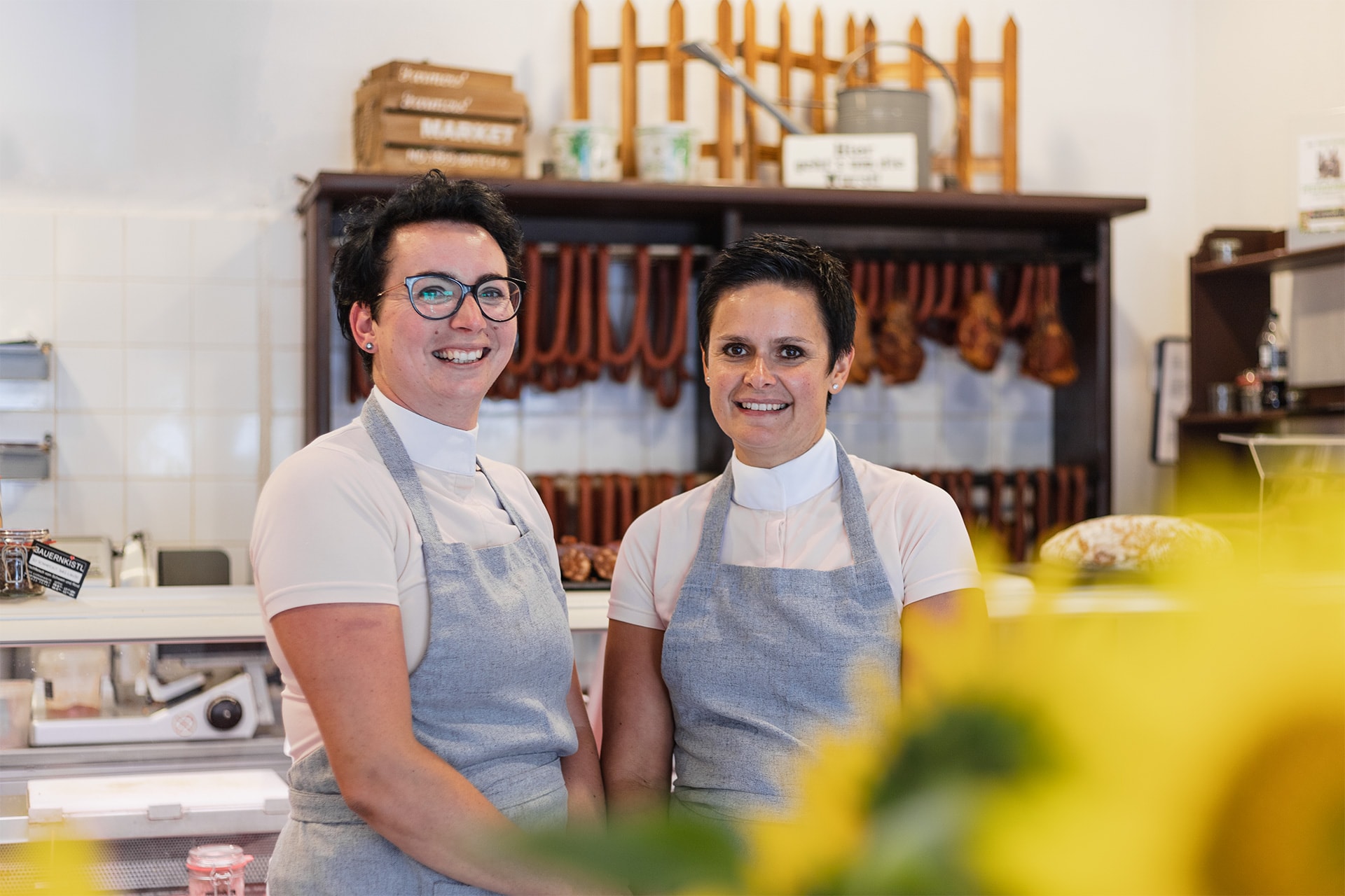 Portrait von Annemarie Müllner und Claudia Weiss